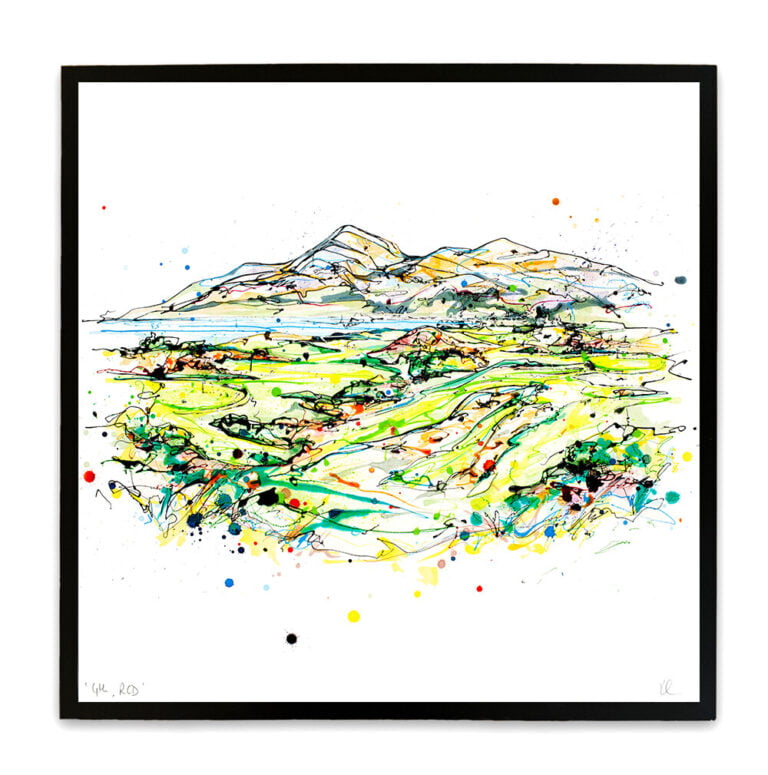 The 4th RCD - Royal County Down Golf Club Print - Image 2