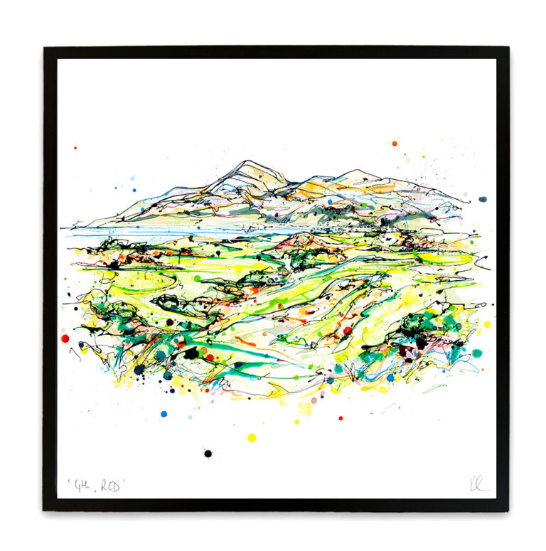 The 4th RCD - Royal County Down Golf Club Print - Image 5