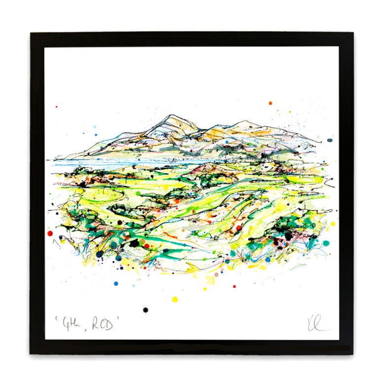 The 4th RCD - Royal County Down Golf Club Print - Image 8