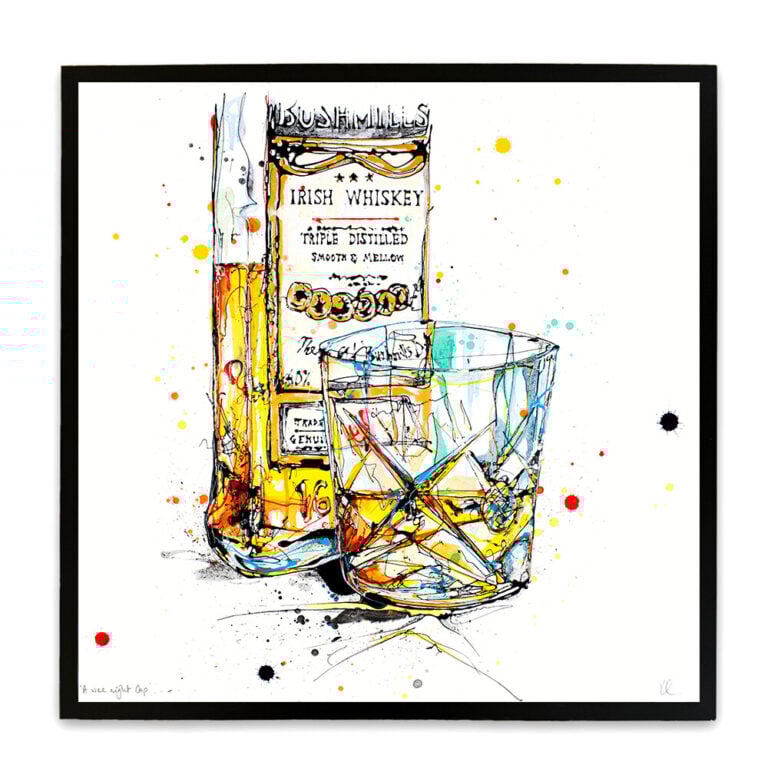 A Wee Night Cap - Whiskey Print - Image 2