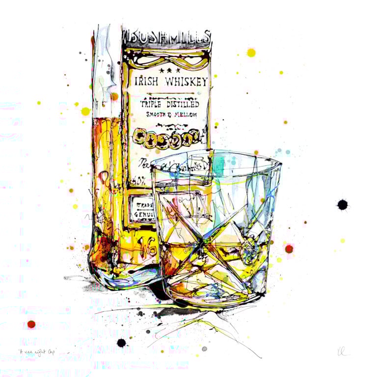 A Wee Night Cap - Whiskey Print - Image 4