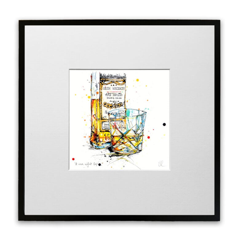 A Wee Night Cap - Whiskey Print - Image 8