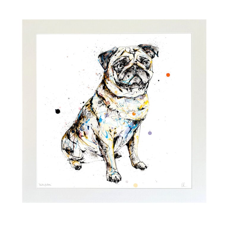 Anticipation - Pug Print - Image 3