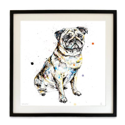 Anticipation - Pug Print