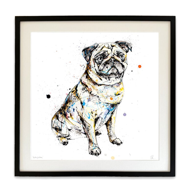 Anticipation - Pug Print