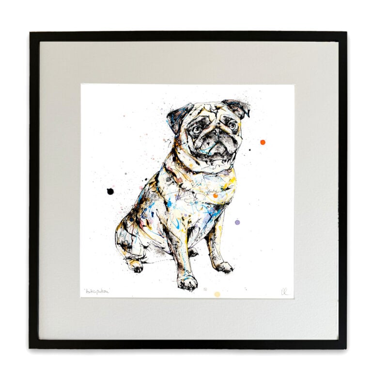Anticipation - Pug Print - Image 4