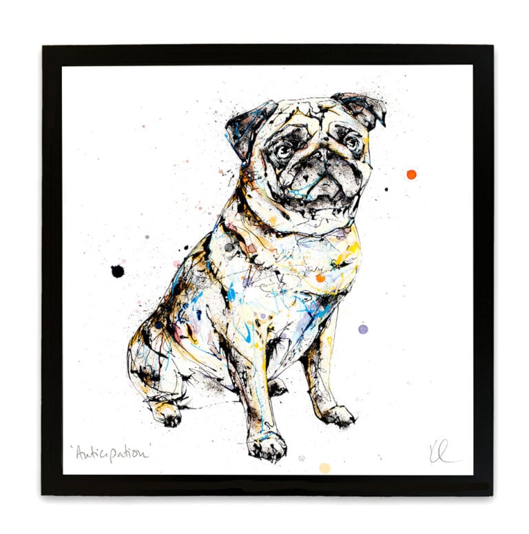 Anticipation - Pug Print - Image 8