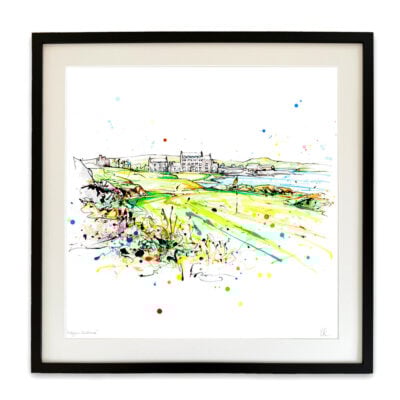 Clubhouse at Ardglass - Golf Club Print