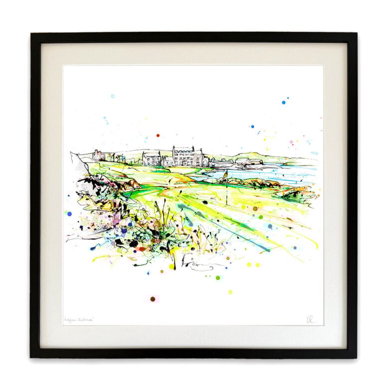 Clubhouse at Ardglass - Golf Club Print