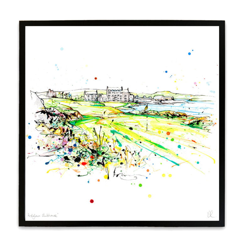 Clubhouse at Ardglass - Golf Club Print - Image 5