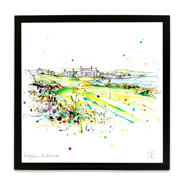 Clubhouse at Ardglass - Golf Club Print - Image 8