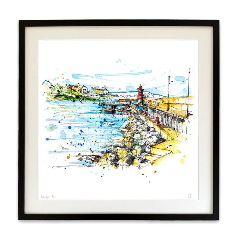 Bangor Pier - Bangor County Down Print