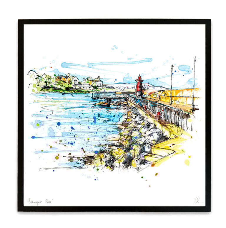 Bangor Pier - Bangor County Down Print - Image 5