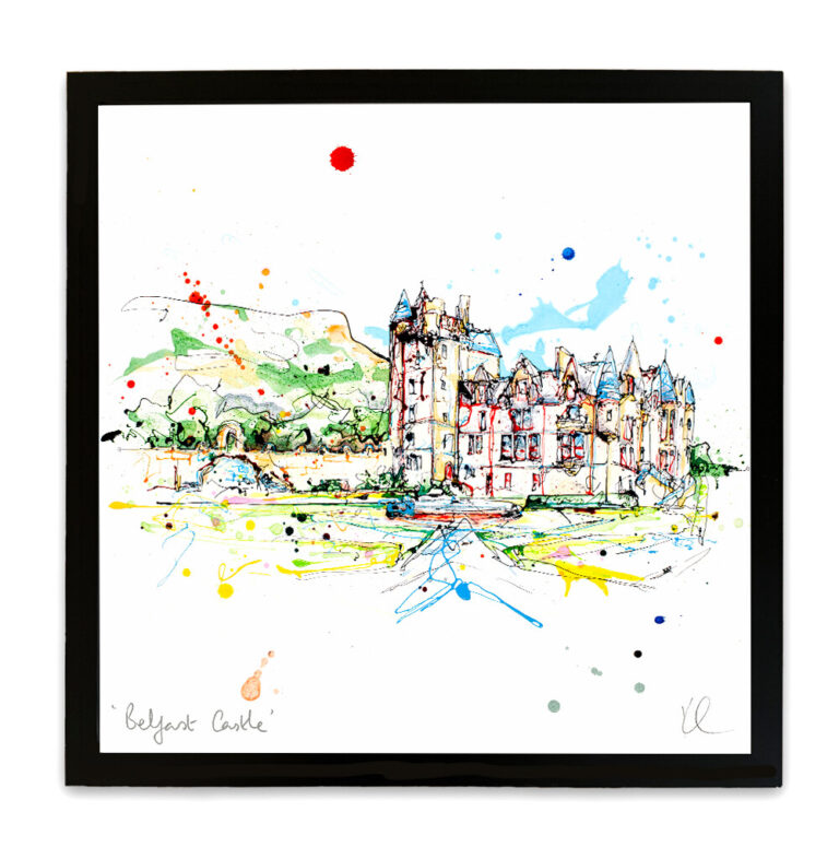 Belfast Castle - Northern Ireland Print - Image 8