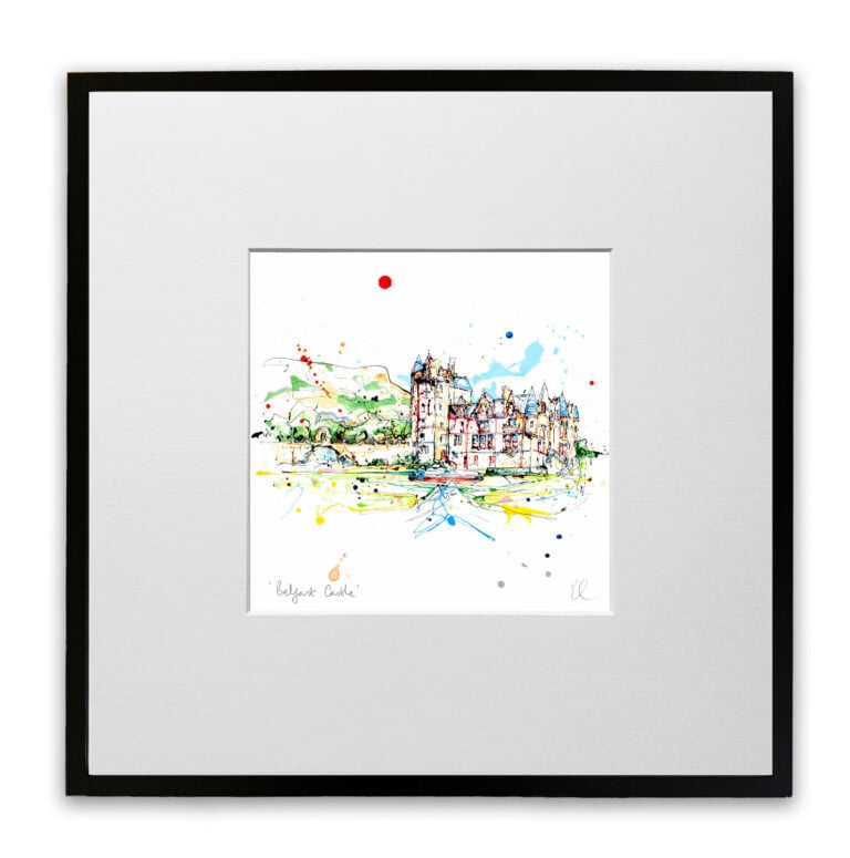 Belfast Castle - Northern Ireland Print - Image 7