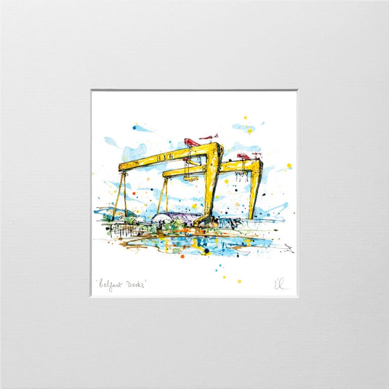Belfast Docks - Northern Ireland Print - Image 9