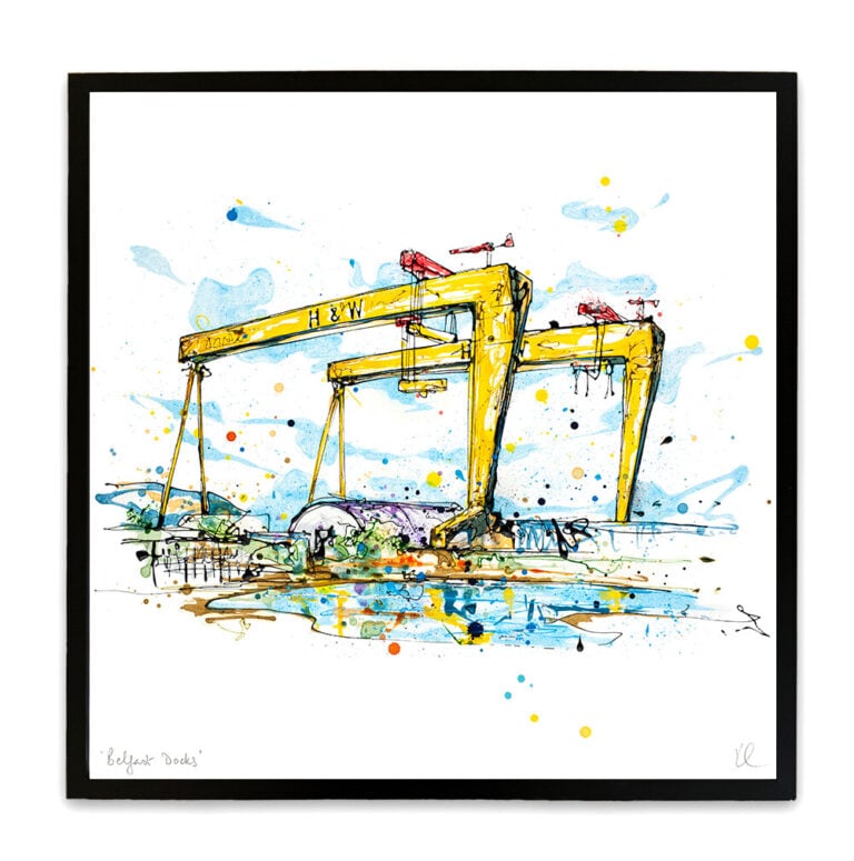 Belfast Docks - Northern Ireland Print - Image 5
