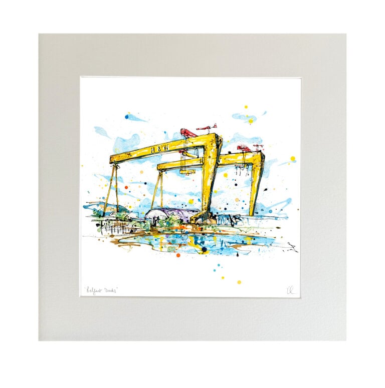 Belfast Docks - Northern Ireland Print - Image 6