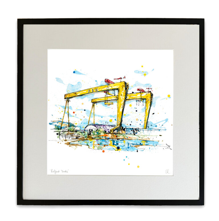 Belfast Docks - Northern Ireland Print - Image 4