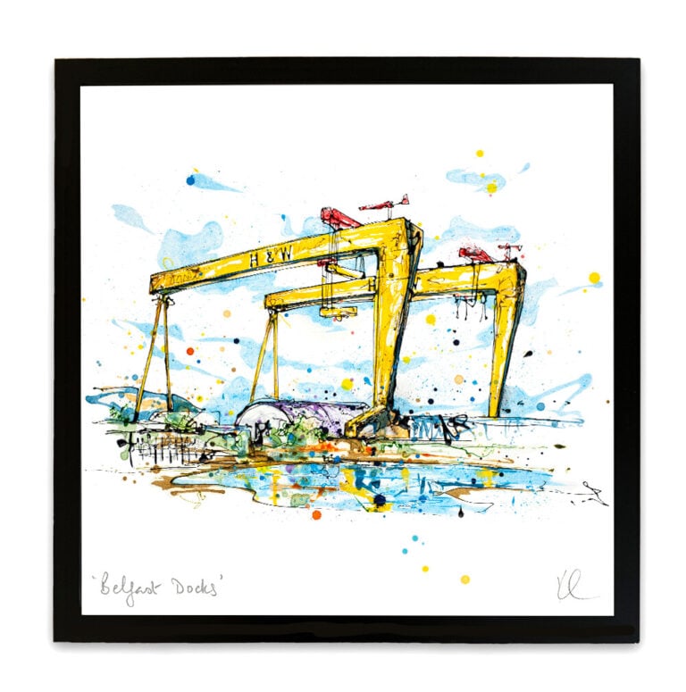 Belfast Docks - Northern Ireland Print - Image 8