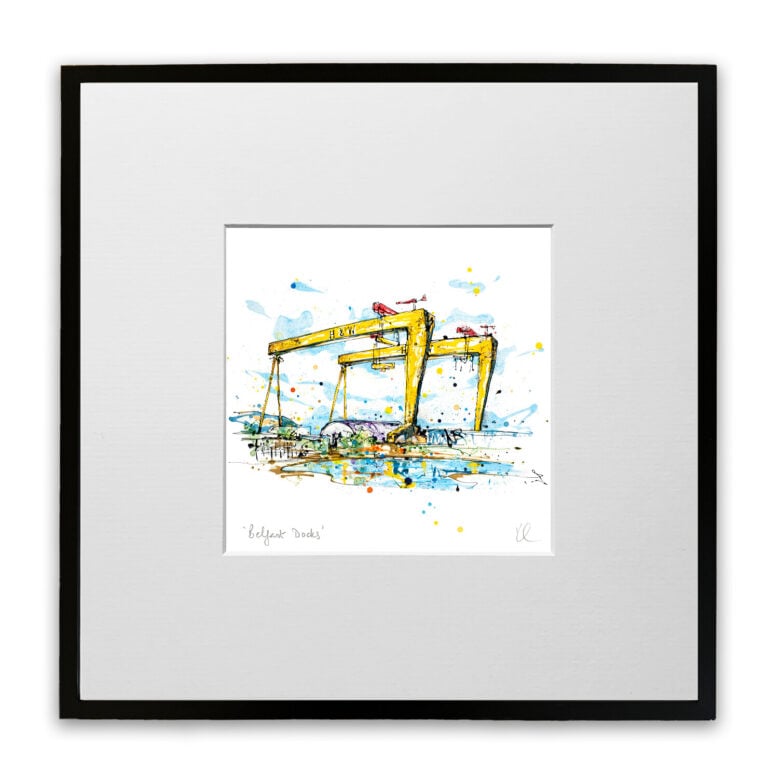 Belfast Docks - Northern Ireland Print - Image 7