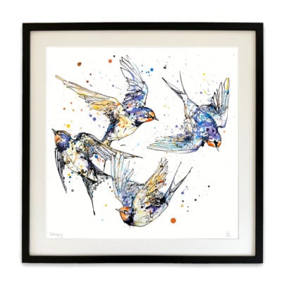Belonging - Swallows Print
