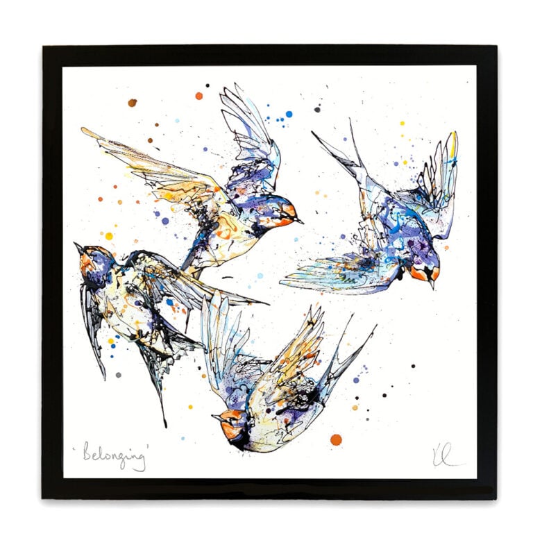 Belonging - Swallows Print - Image 8