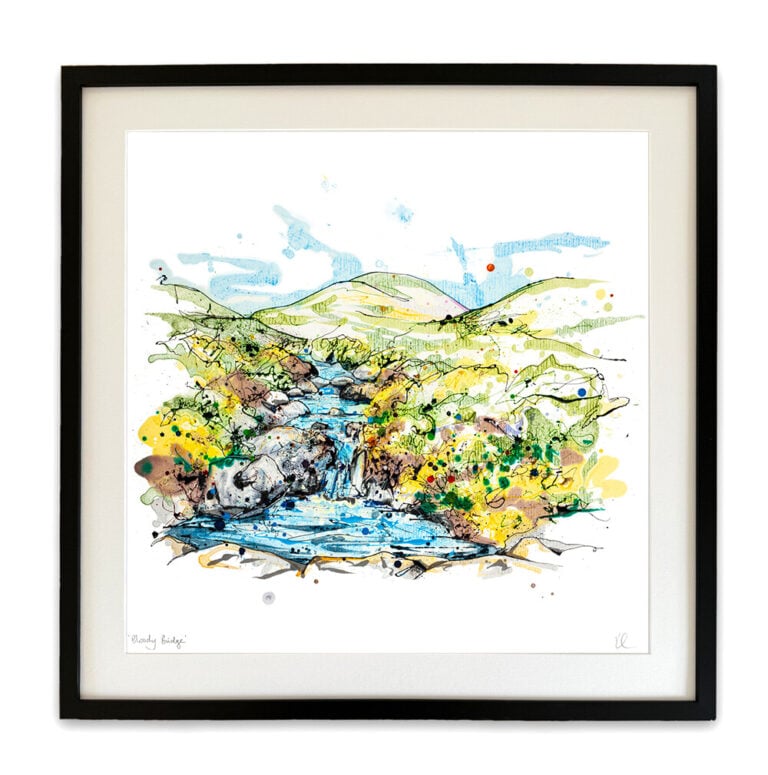Bloody Bridge - Newcastle, County Down Print