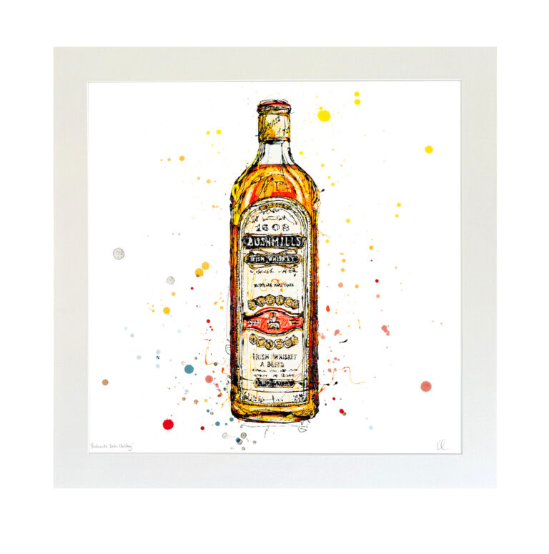 Bushmills Irish Whiskey - Whiskey Print - Image 3