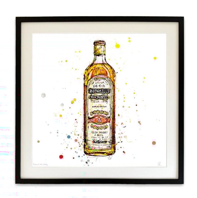 Bushmills Irish Whiskey - Whiskey Print