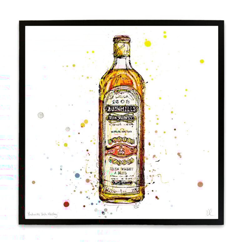 Bushmills Irish Whiskey - Whiskey Print - Image 5