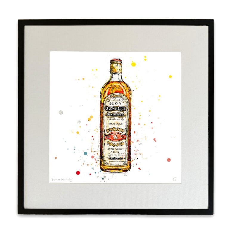 Bushmills Irish Whiskey - Whiskey Print - Image 4