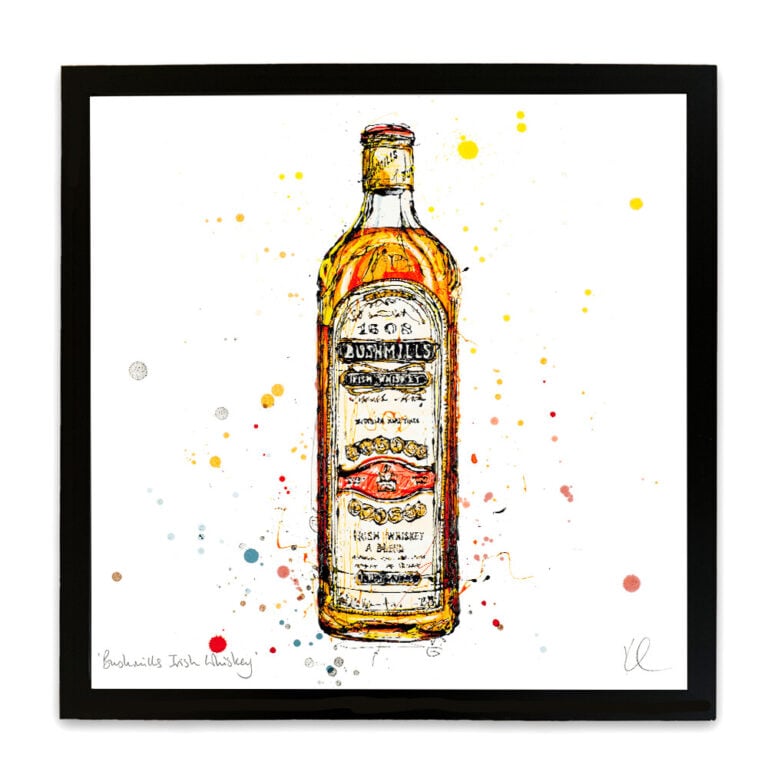Bushmills Irish Whiskey - Whiskey Print - Image 8
