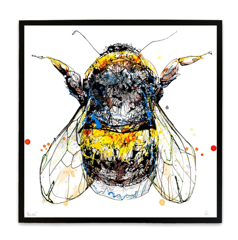 Buzz - Bumble Bee Print - Image 2