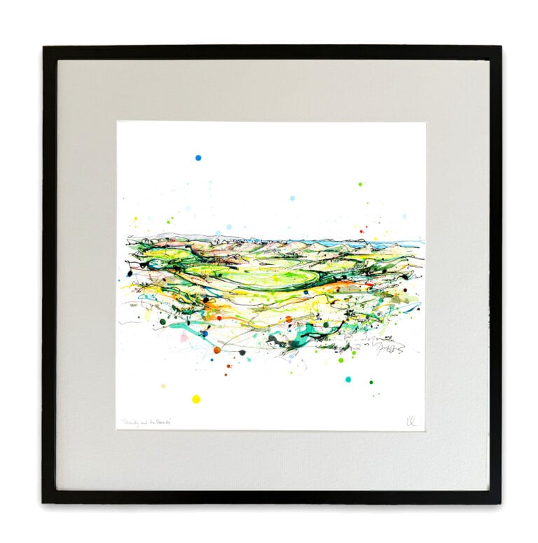 Calamity Corner and the Skerries - Royal Portrush Golf Club Print - Image 4