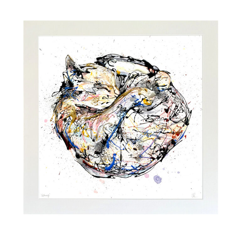 Catnap - Sleepy Cat Print - Image 3
