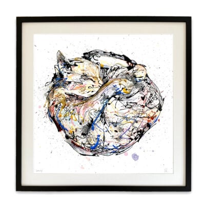 Catnap - Sleepy Cat Print