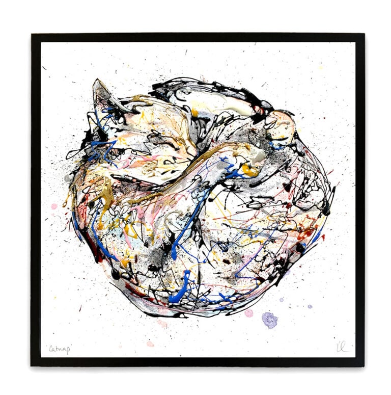 Catnap - Sleepy Cat Print - Image 6