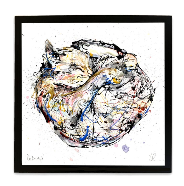 Catnap - Sleepy Cat Print - Image 9