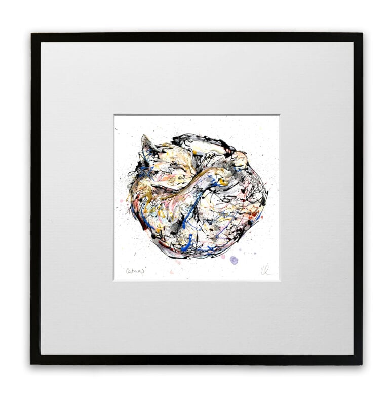 Catnap - Sleepy Cat Print - Image 8