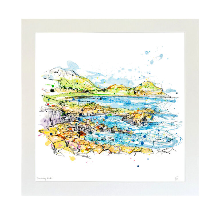 Causeway Rocks - North Coast of Ireland Print - Image 3