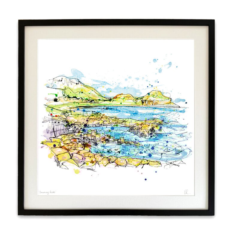 Causeway Rocks - North Coast of Ireland Print