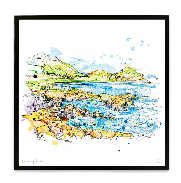 Causeway Rocks - North Coast of Ireland Print - Image 5