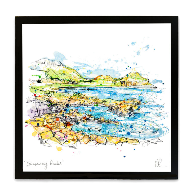 Causeway Rocks - North Coast of Ireland Print - Image 8