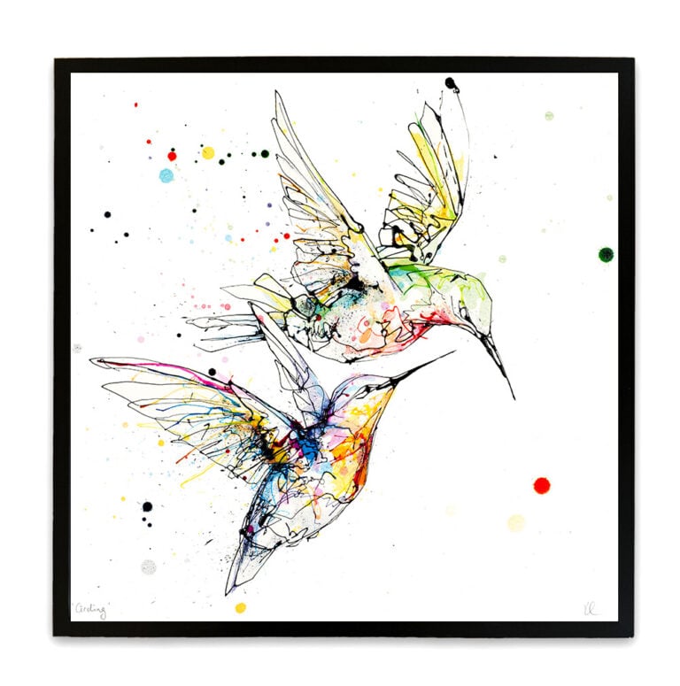 Circling - Hummingbird Print - Image 2