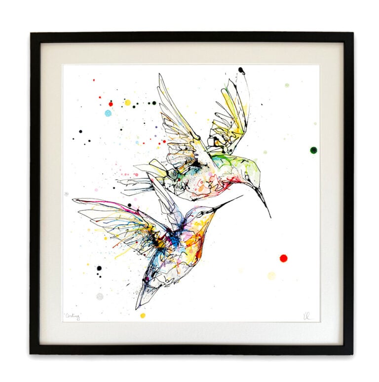 Circling - Hummingbird Print