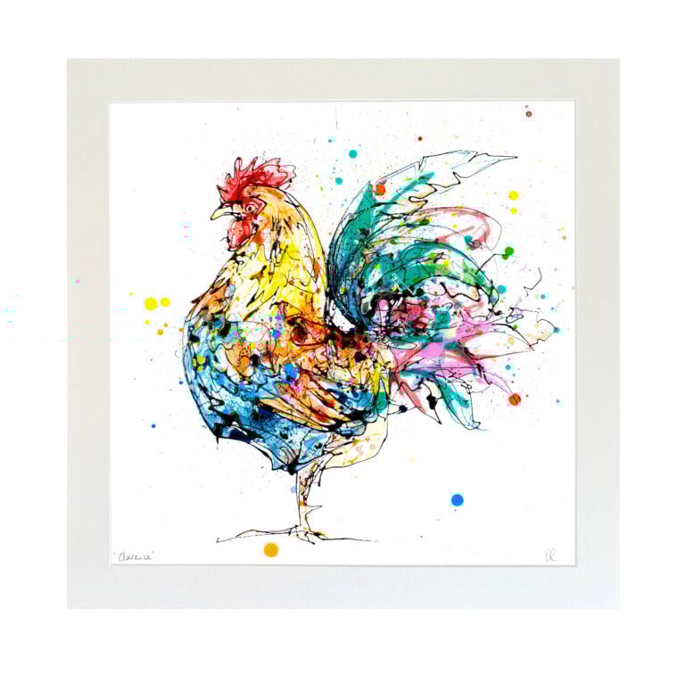 Clarence - Cockerel Print - Image 3