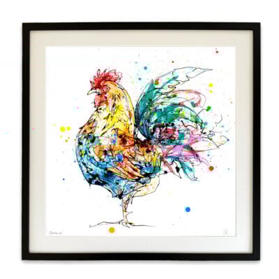 Clarence - Cockerel Print