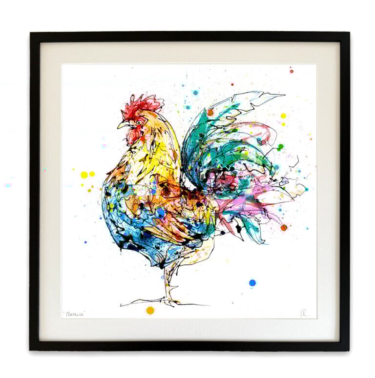 Clarence - Cockerel Print