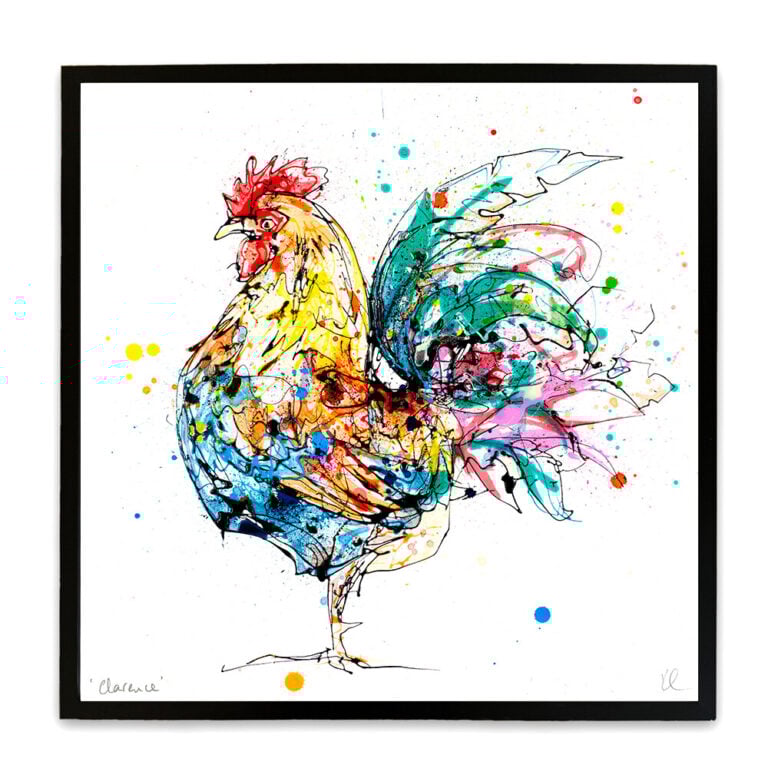 Clarence - Cockerel Print - Image 5